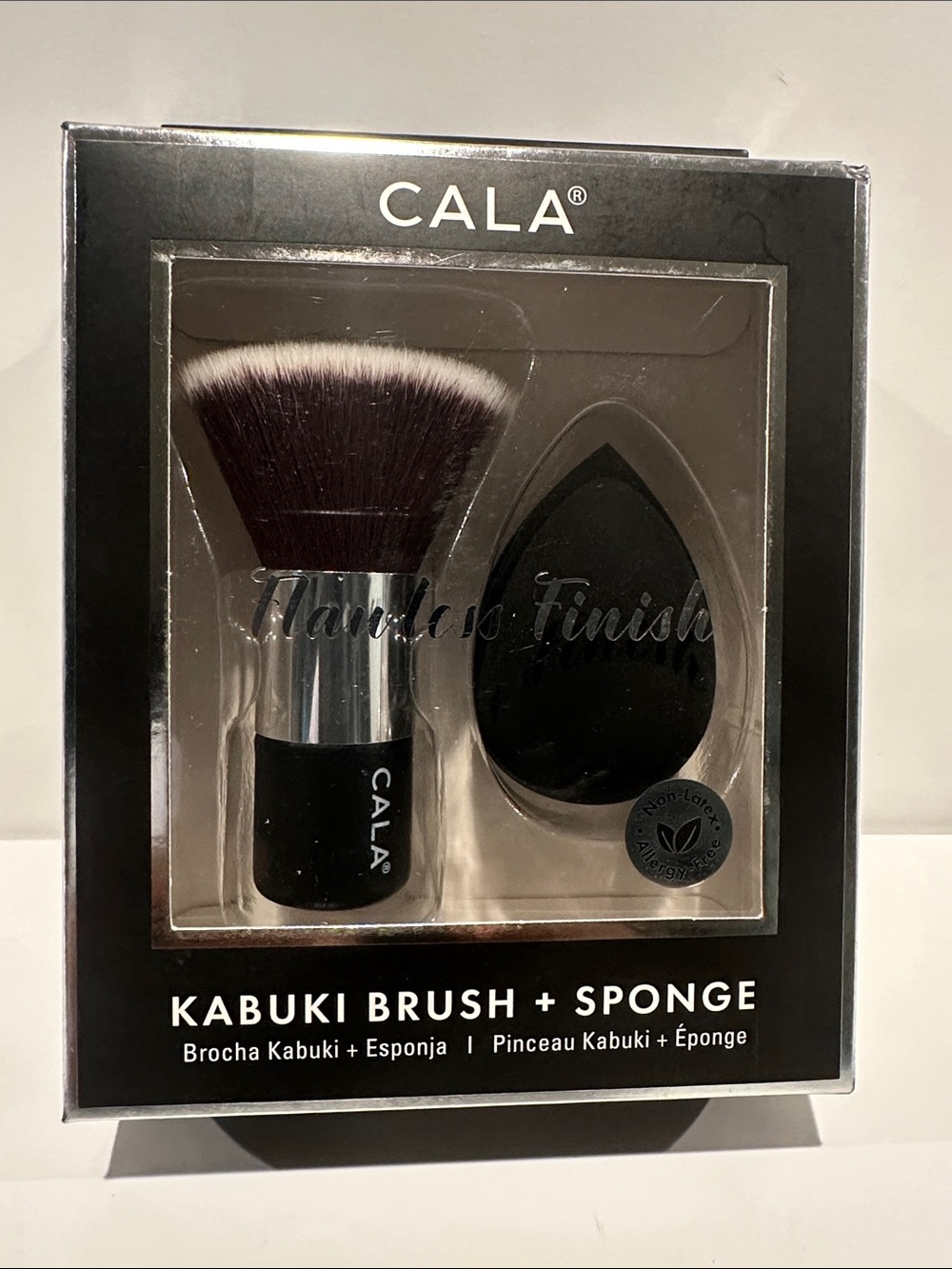 Cala Kabuki Brush and Sponge Set for Flawless finish.